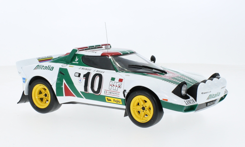 Lancia Stratos HF Alitalia No.10 Rally Monte Carlo 1976 Munari/Maiga - 1:18